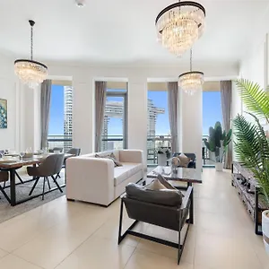  شقة Stylish 2br In Downtown With Sea And Views الإمارات العربية المتحدة